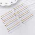 Eight Charm Metal Extension Chains in Three Finishes Jewelry Findings view 4