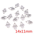 Stainless Steel Mini Charms in Twenty-Six Nature and Symbol Shapes view 8