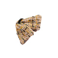 Tweed Fabric Triangle Bow Shark Hair Claw 4 Prints view 5