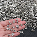 Antique Silver Spacer Bead Metal Beads for Jewelry and Craft Projects view 1