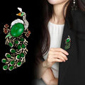 Phoenix Metal Brooch Pin for Jackets and Lapels Pictured Design view 3