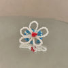 White Blue Butterfly