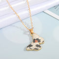 Gold Tone Patterned Butterfly Pendant Necklaces in Four Designs view 3