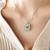 Steel Green Necklace