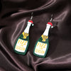 Green White Bottle