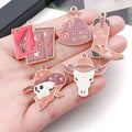 Alloy Gold-Tone Western Theme and Western Skull Metal Charms with 20 Listed Options view 4