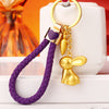 Purple-Braided Gold-Rabbit