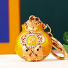 Yellow Twin-Fish-Pouch