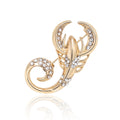 Crystal Scorpion Brooch Gold Or Silver Tone Finish view 6