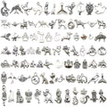 Antique Silver Cat Metal Charms with 3 Listed Options view 5
