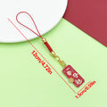 Message Tag Charm Keychains Featuring Red Message Tag Across 57 Pictured Variations view 10