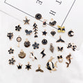 Black Seashell Metal Charms with 31 Listed Options view 1