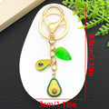 Pineapple, Lemon, Banana, Pear and Avocado Fruit Keychains view 10
