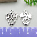 Antique Silver Fish Metal Charms with 13 Listed Options view 8