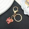 Football Helmet Baseball and Badminton Sport Keychains view 4