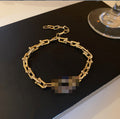 Hammered Oval Disc Necklace Bracelet Drop Earrings Nine Styles view 12