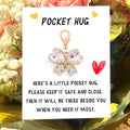 Pocket Hug Enamel Tulip and Crystal Butterfly Clip Charm view 7