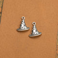 Wizard Hat Detailed Metal Charm in 4 Decorative Finishes view 6