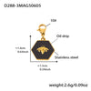 Dark Bee Charm