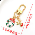 Seventy-Eight-Style Santa Reindeer Snowman and Tree Keychain Collection view 11