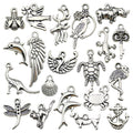 Metallic Dragonfly and Crab Metal Charms with 21 Listed Options view 1