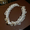 White Small Necklace