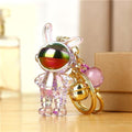 Iridescent Astronaut and Astronaut Rabbit Character Keychains view 7