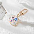 Gold Tone Evil Eye Printed Shell-Look Lobster-Clasp Charms in Six Designs view 7