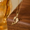 Gold Double Dolphin