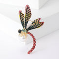 Dragonfly Pearl Drop Brooch Decorative Metal Pin For Jackets And Lapels view 1