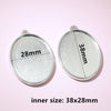 28x38mm Oval Tray