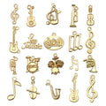 Yellow Guitar and Musical Instrument Metal Charms with 26 Listed Options view 5
