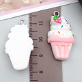 Metallic Ice Cream Metal Charms with 11 Listed Options view 9