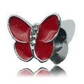 Silver-Tone Heart and Butterfly Metal Beads with 17 Listed Options view 9
