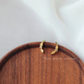 Mini Fruit Shape Cubic Zirconia Stud Earrings Five Styles Gold view 9