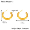 F1121 GoldFlatHoop