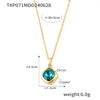 Teal Necklace