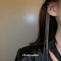 Wavy Chain Tassel Single Ear Cuff in Two Colors Fashion Jewelry view 3