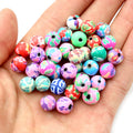Colorful Polymer Clay Beads In 3 Styles For Jewelry Making view 4