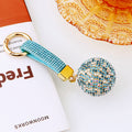 Patterned Crystal Ball Keychains in Ten Colors plus Assorted Option view 10