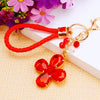 Red-Braided Crystal-Clover