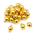 Colorful Spherical Magnetic Clasps With Heart Shaped Loops view 11