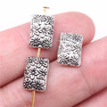 12x9mm 1.5g Antique Silver Zinc Alloy Flower Small Hole Spacer Beads for Bracelet Necklace Making