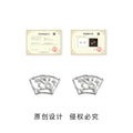 Silver-Tone Fan Plum Blossom Branch Openwork Stud Earrings view 4
