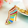 Multicolor Striped-Heel