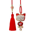 Mixed Lantern Toad Koi Lock Envelope Rabbit and Bell Car Hangers view 5