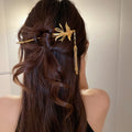 Seven Mixed Hair Sticks With Flowers Butterfly Feather And Bird Motifs view 12