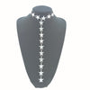 Silver Crystal Stars
