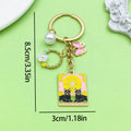 Halloween Charm Keychains in 4 Pictured Variations for Bags and Keys view 7