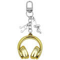 3D Headphone and Music Note Clasp Keychains in 8 Colors view 5